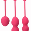 3er Set Liebeskugeln pink - 49g 75g 95g