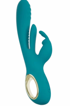 G-Punkt Rabbitvibrator mit Stoßfunktion - Ø 3,5 cm | 25 cm