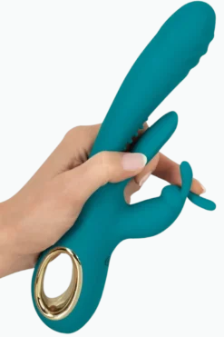 G-Punkt Rabbitvibrator mit Stoßfunktion - Ø 3,5 cm | 25 cm