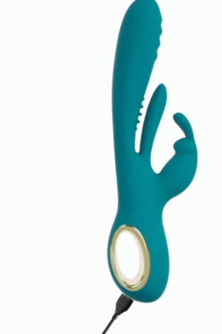 G-Punkt Rabbitvibrator mit Stoßfunktion - Ø 3,5 cm | 25 cm