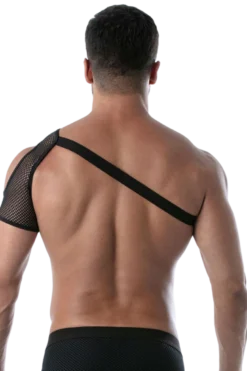 Schulter Harness mit Netz schwarz